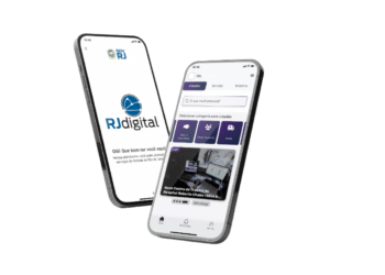 Interface do aplicativo RJdigital mostrando a opção para emitir a Carteira de Identidade digitalmente.