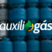 Pagamentos do Auxílio Gás 2025 começam em agosto; veja o cronograma 12 Logo do Auxílio Gás sobreposto a uma imagem de diversos botijões de gás azul e branco, empilhados em um galpão.
